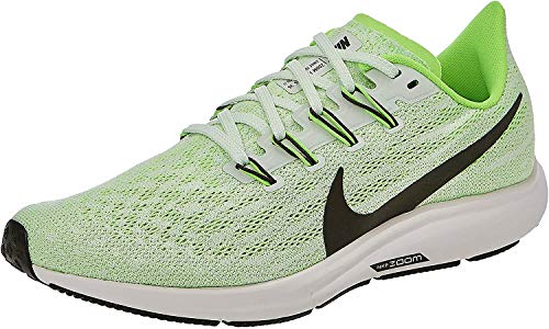 Nike Air Zoom Pegasus 36, Zapatillas de Running para Hombre, Verde (Phantom/Ridgerock/Electric Green/Moon Particle 003), 44.5 EU