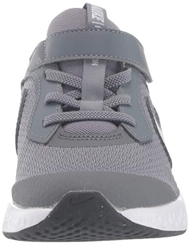 Nike Revolution 5 (PSV), Running Shoe Unisex-Child, Cool Grey/Pure Platinum/Dark Grey, 34 EU