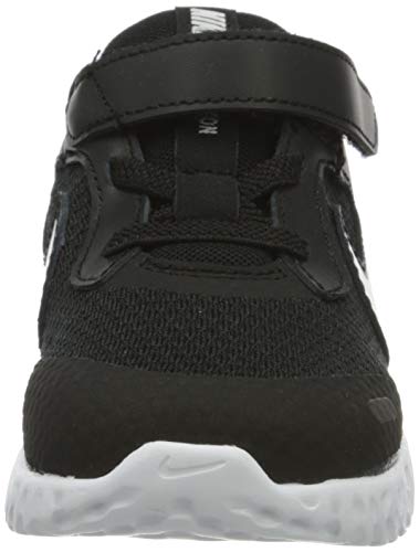 NIKE Revolution 5, Running Shoe Unisex-Baby, Black White Anthracite, 26 EU