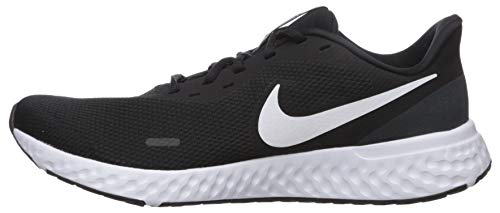 Nike Revolution 5, Zapatillas de Atletismo para Hombre, Multicolor (Black/White/Anthracite 002), 44 EU