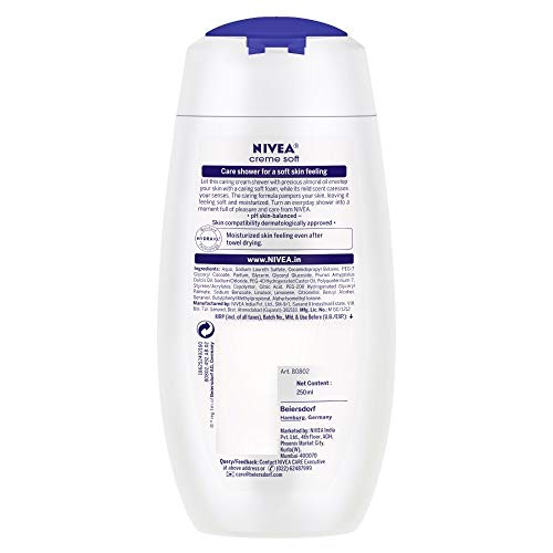 Nivea - Crème Soft - Gel de ducha, 250 ml