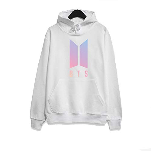 NOCY&ZL Sudaderas con Capucha para Mujer BTS Fans con Capucha Casual de Cool Calle Invierno Chic para Mujer