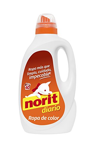 Norit Diario para Ropa de Color Detergente Líquido - 40 Lavados, 2120 ml