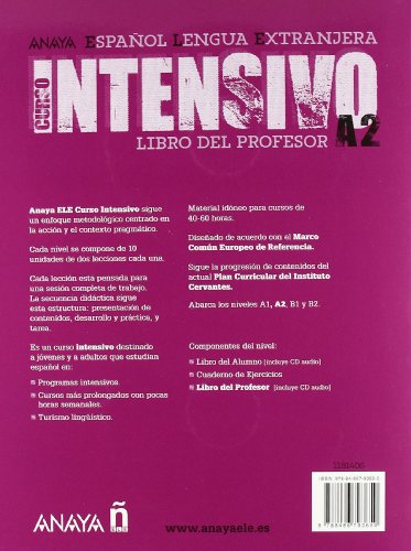 Nuevo Sueña: Anayaele Intensivo A2. Libro del Profesor (Métodos - Anaya ELE Curso Intensivo - Anaya ELE Curso Intensivo A2 - Libro del Profesor)