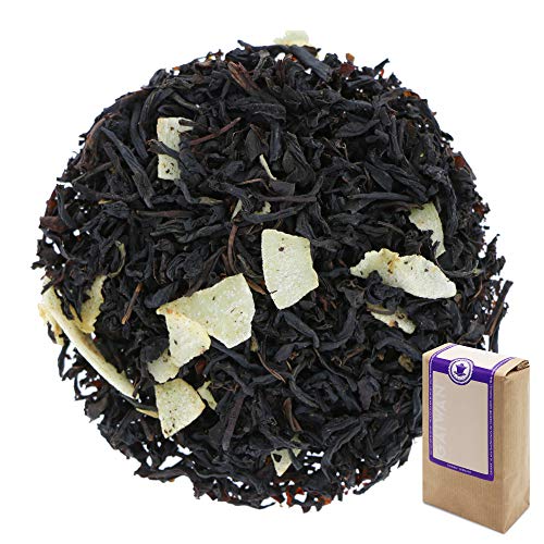 Núm. 1152: Té negro "Coco" - hojas sueltas - 100 g - GAIWAN® GERMANY - té negro de Ceilán y China, hojuelas de coco