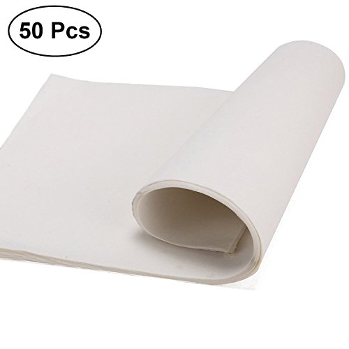 nuolux 50 hojas Xuan Papel Papel de Arroz para caligrafía china Pintura práctica