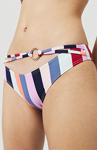 O'NEILL PW Cruz Mix Bottom - Bikini para Mujer, Talla 38, Color Rojo