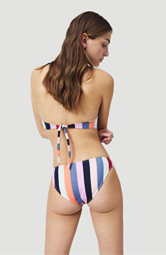 O'NEILL PW Cruz Mix Bottom - Bikini para Mujer, Talla 38, Color Rojo