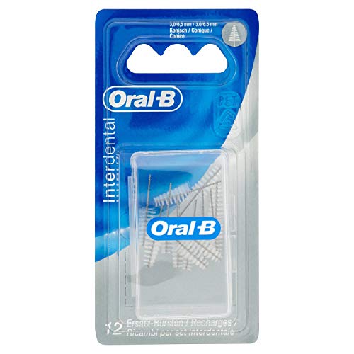 Oral - B - repuesto interdental manual pack cónico, 3 - 6, 5mm, pack de 3 (3 x 12 piezas)