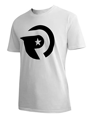 Origen Logo Camiseta, Blanco (Blanco Blanco), L para Hombre