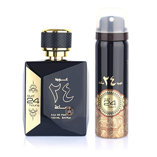 Oud 24 horas 100 ml + regalo gratis 50 ml Perfume Deo/Oriental Set de regalo