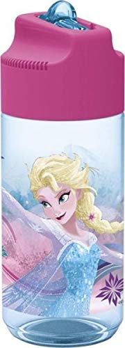 p: os 24657 - Botella Frozen, con paja integrado, 450ml