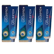 Pack 3x60ml tintes Koleston Perfect Wella nº7/77 rubio medio marrón intenso