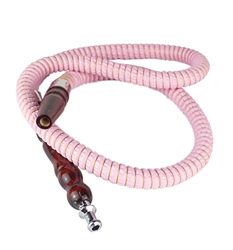 PAIDE P Cachimba de diseño Premium - 27cm - Shisha Cristal - Kit de iniciación Premium (Rosa)