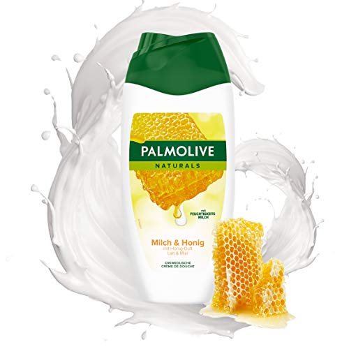 Palmolive Naturals Gel de Ducha Leche & Miel, pack doble, 2 x 250 ml