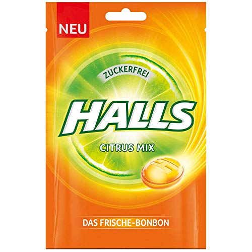 Paquete de prueba | Halls Dulces originales frescos sin azúcar 4x65 g / dulce fresco