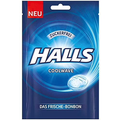 Paquete de prueba | Halls Dulces originales frescos sin azúcar 4x65 g / dulce fresco