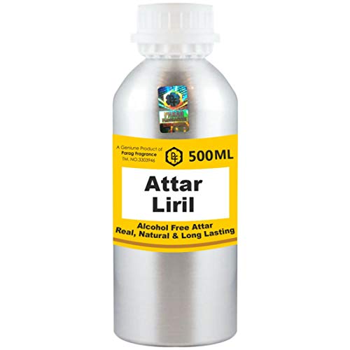 Parag Fragrances Liril Attar - Paquete al por mayor de 500 ml de attar (sin alcohol, attar de larga duración para hombres, mujeres y uso religioso) World's Best Attar | Itra | Aceite aromático | Aroma