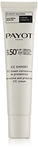 Payot CC Expertos SPF 50, crema protectora con ácido hialurónico, Dr Payot Solution, 40 ml