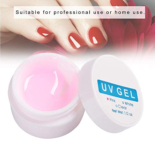 Pegamento de extensión de uñas de cristal, gel UV de manicura, pegamento de uñas para construcciones, secado rápido(#3)