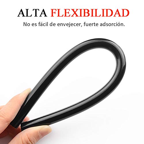 Pegamentos Termofusibles, 7mm*150mm Segura y No Tóxica Larga Barras de Silicona Recambio para Manualidades Calentamiento Fusión Rápida (50-Negro)