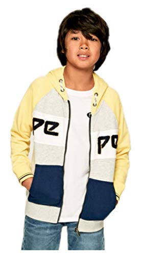 Pepe Jeans Charles Sudadera, Amarillo (065solar 065), 6-7 años (Talla del Fabricante: 6) para Niños