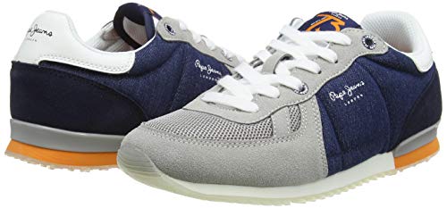 Pepe Jeans Sydney Boy, Zapatillas para Niños, Azul (Denim 000), 39 EU