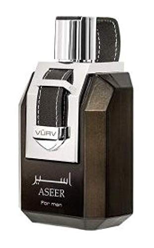 Perfume Aseer 100ml Eau de Parfum Hombre Perfume árabe Oriental Oud Agua Joven Regalo de Hombre Attar Almizcle Halal NOTAS: Sándalo, ámbar gris, Almizcle Blanco