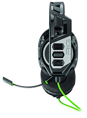 Plantronics RIG 300 HX Auricular con micrófono Binaural Diadema Negro - Auriculares con micrófono (Consola de Juegos, Binaural, Diadema, Negro, Alámbrico, 1,3 m)