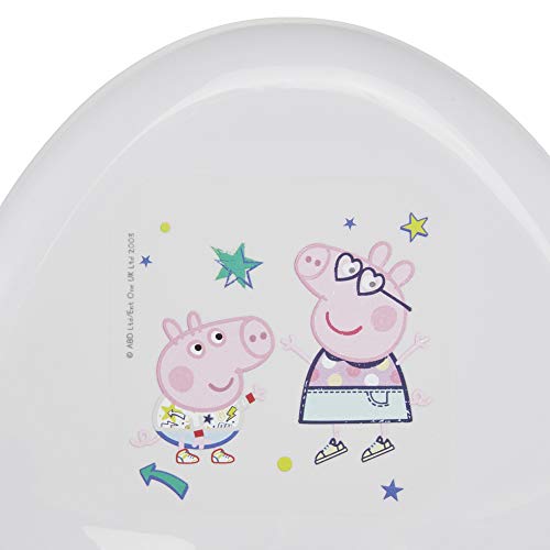 Plastimyr Peppa Pig - Orinal, unisex, color gris claro