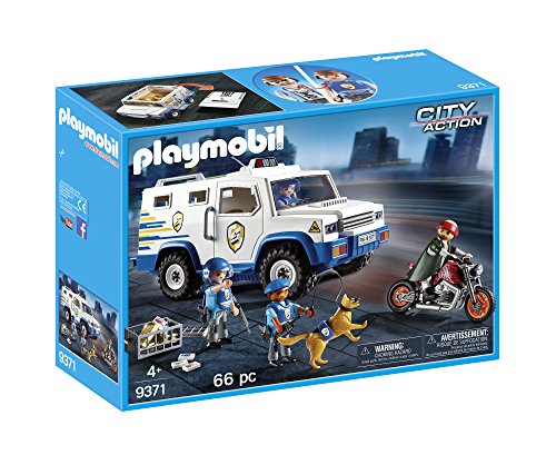 PLAYMOBIL- Vehículo Blindado, única (9371)