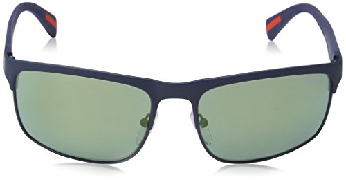 Prada Sport PS56PS TFY3C0 60 Gafas de sol, Azul (Blue/Light Green Petrol), Hombre