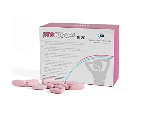 Procurves Pastillas y Crema para Aumentar el Pecho y Reafirmarlo - 2 Piezas