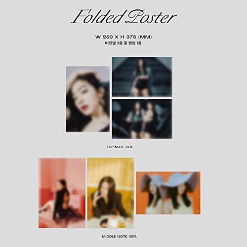 RED VELVET - IRENE & SEULGI 1st Mini Album - MONSTER [ TOP NOTE ver. ] CD + Photobook + Lyrics Book + Folded Poster(On Pack) + Sticker + Post&Photo Card + OFFICIAL POSTER + FREE GIFT