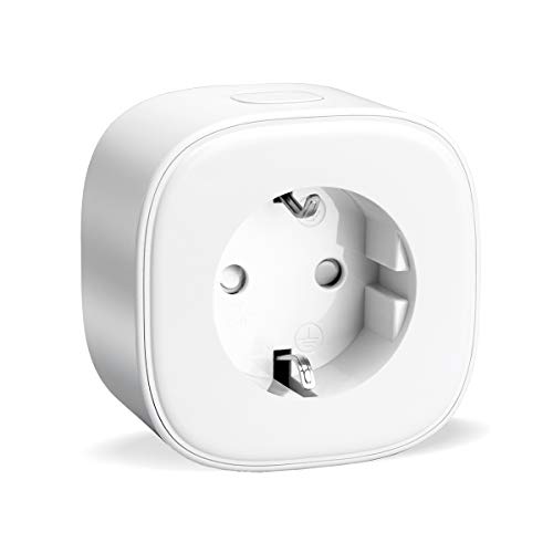 Refoss Enchufe Inteligente 16A 3680W, Compatible con Alexa y Google Assistant, Wi-Fi Smart Plug .con Aplicación de Control Remoto para iOS y Android.