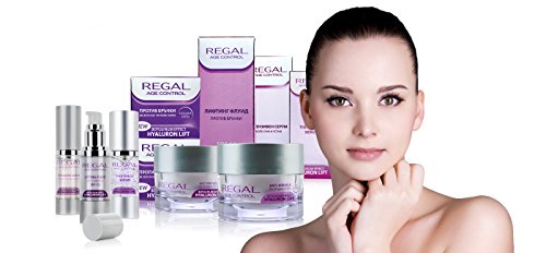 Regal Age Control - Crema de noche antiarrugas, Botox Effect, Hyaluron Lift