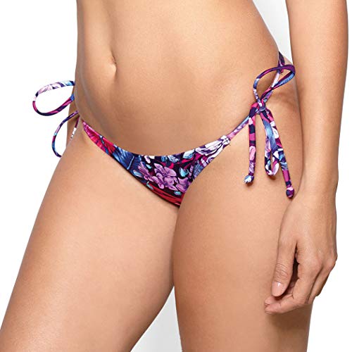 RELLECIGA ba?Ador Braguita Bikini para Mujer Tangas Thong Bottom Rio M/L