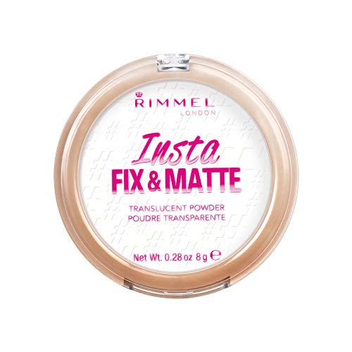 Rimmel Insta Fix & Matte Translucent Powder Puder transparentny