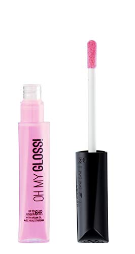 Rimmel London Oh My Gloss Stay Glossy Gloss de Labios, Tono 130 Purrr…Glossy Cat 6.5 ml