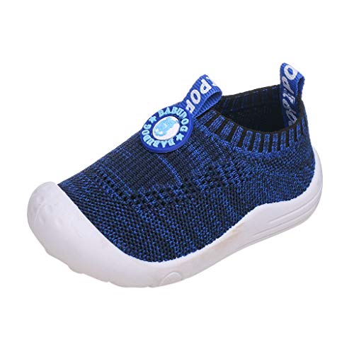 Riou Zapatillas Deportivas Unisex para niños y niñas Casuales Antideslizante Zapatillas Tejido Hueco Transpirable Calzado Deportivo Calcetines Zapatos Ligeras