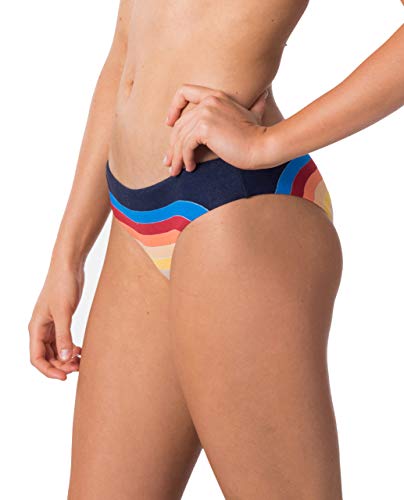 RIP CURL Keep ON Surfin Good HIP - Bikini de surf para bikini (talla M), color azul marino