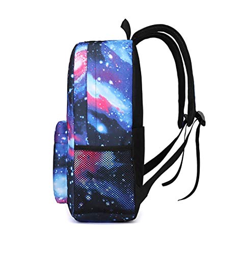 Rogerds Cnco School Hiking Travel Mochila de Portátil Camping Starry Sky Daypack For Hombre Mujer