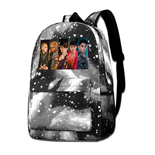 Rogerds Cnco School Hiking Travel Mochila de Portátil Camping Starry Sky Daypack For Hombre Mujer