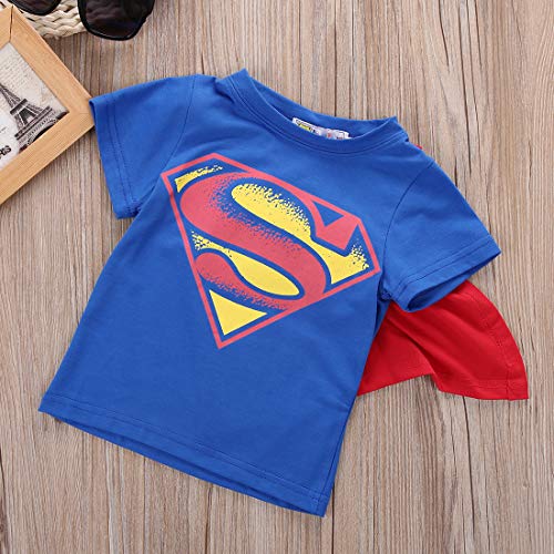 Ropa Bebe NiñA Verano NiñOs PequeñOs Boy Camiseta Ropa Camisa Color Chal Camiseta Manga Corta