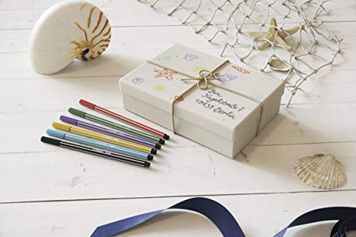 Rotulador STABILO Pen 68 - Estuche con 8 colores