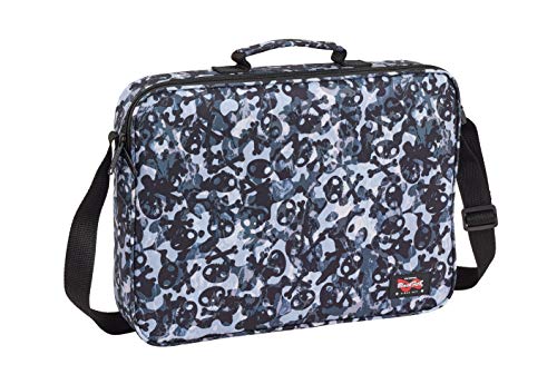 Safta Blackfit8 Skulls Bolso Maletín Cartera Extraescolares, Multicolor, Única