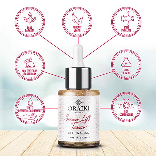 Serum Facial Hidratante Antienvejecimiento con Vitamina C Natural - Efecto Tensor Inmediato