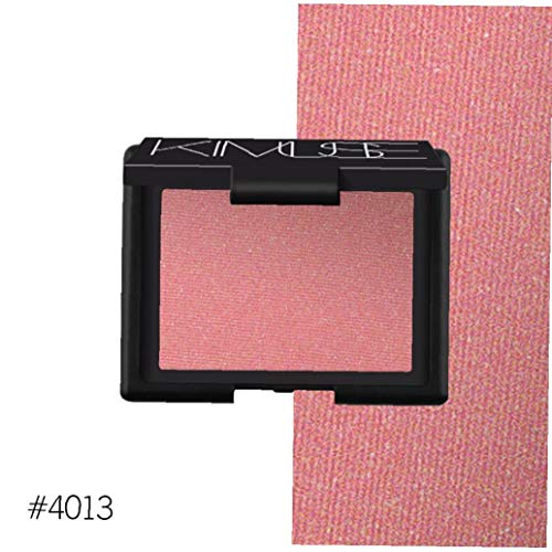 shentaotao Mate Blush Único Tono Minimalismo Maquillaje Blush Portátiles Cosméticos Faciales para Muchachas De Las Mujeres 1pc Suave Powder Blush Paleta De Larga Duración (Orgasm)