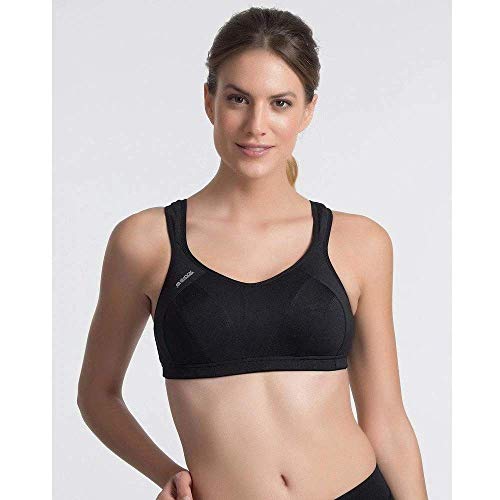 Shock Absorber Active Multi Sports Sujetador Deportivo, Negro, 36GG para Mujer