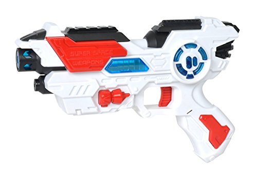 Simba 108042205 Planet Fighter Space Shooter - Pistola láser (23 cm)